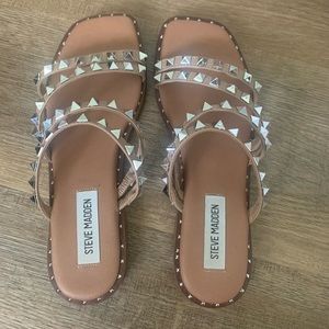 Steve Madden Studded Sandals. Size 6.